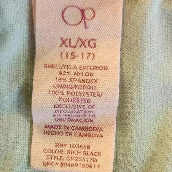 OP high waisted bikini bottom, size XL - Picture 6 of 7